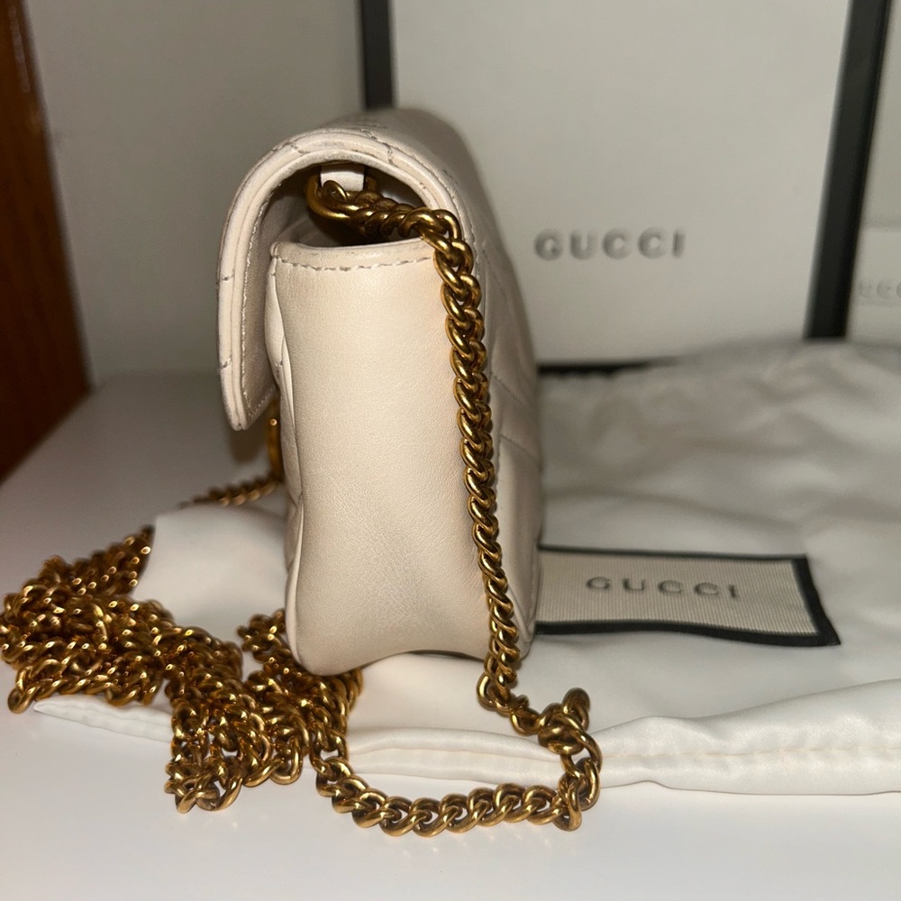 Gucci Marmont leather bag, box 2 dust bags - Picture 3 of 16